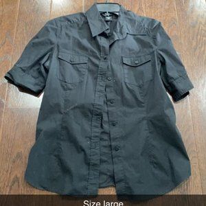 Black Button Up Shirt